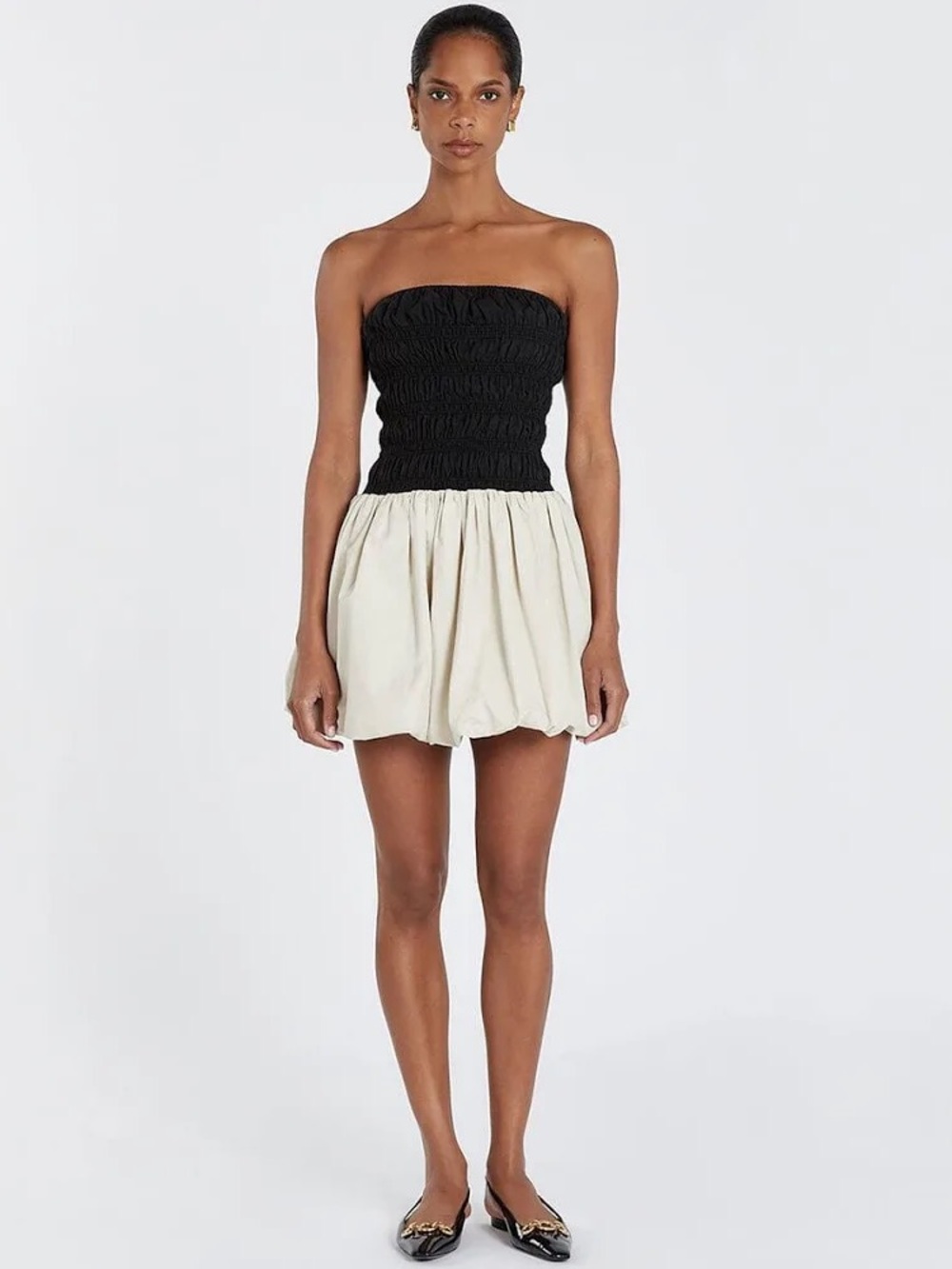 Dissh Stevie Mini Dress Black Stone Size 4
